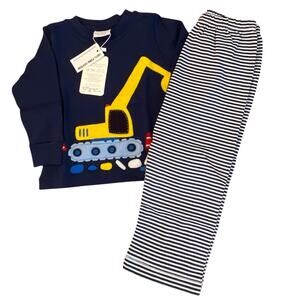 Squiggles By Charlie‎ Pima Cotton Big Scoop Set NWT size 12mo